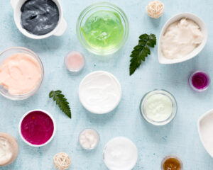 natural cosmetics concept