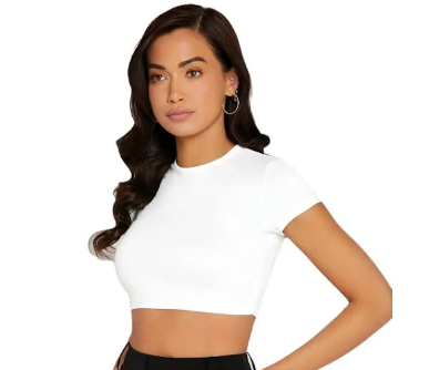 what to wear with crop tops