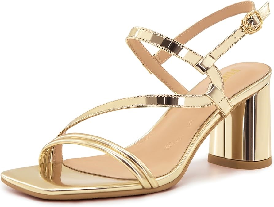 Double Strap Sandals: shoes to wear with sequin dress,