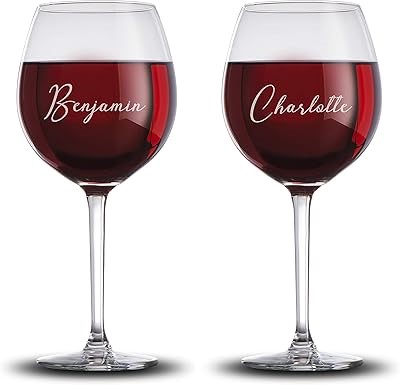 Personalized Wine Glass