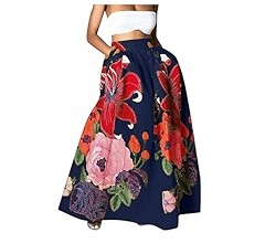 Top and Printed Long Skirt